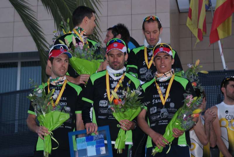 Saltoki Trikideak Subcampeón de España de Duatlon Crono por Equipos